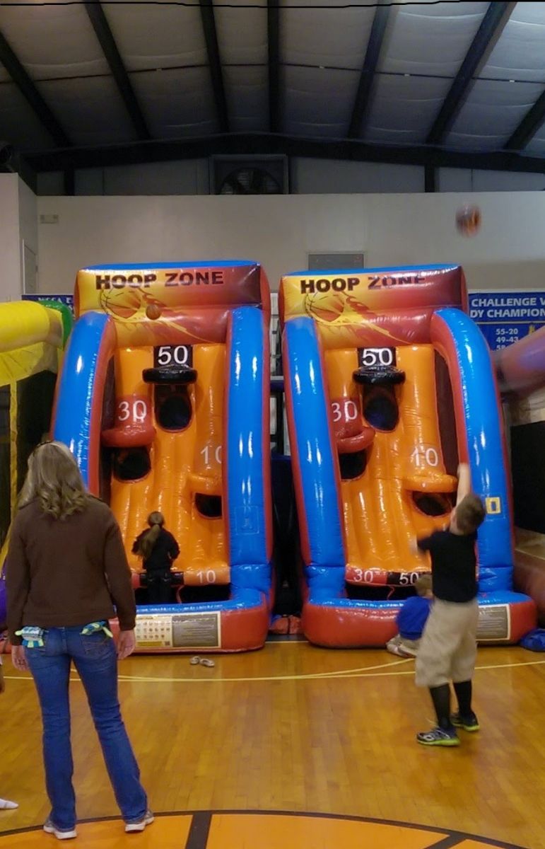 Basketball Challenge Inflatable Bounce House and Party Rentals in Cumming, Dahlonega